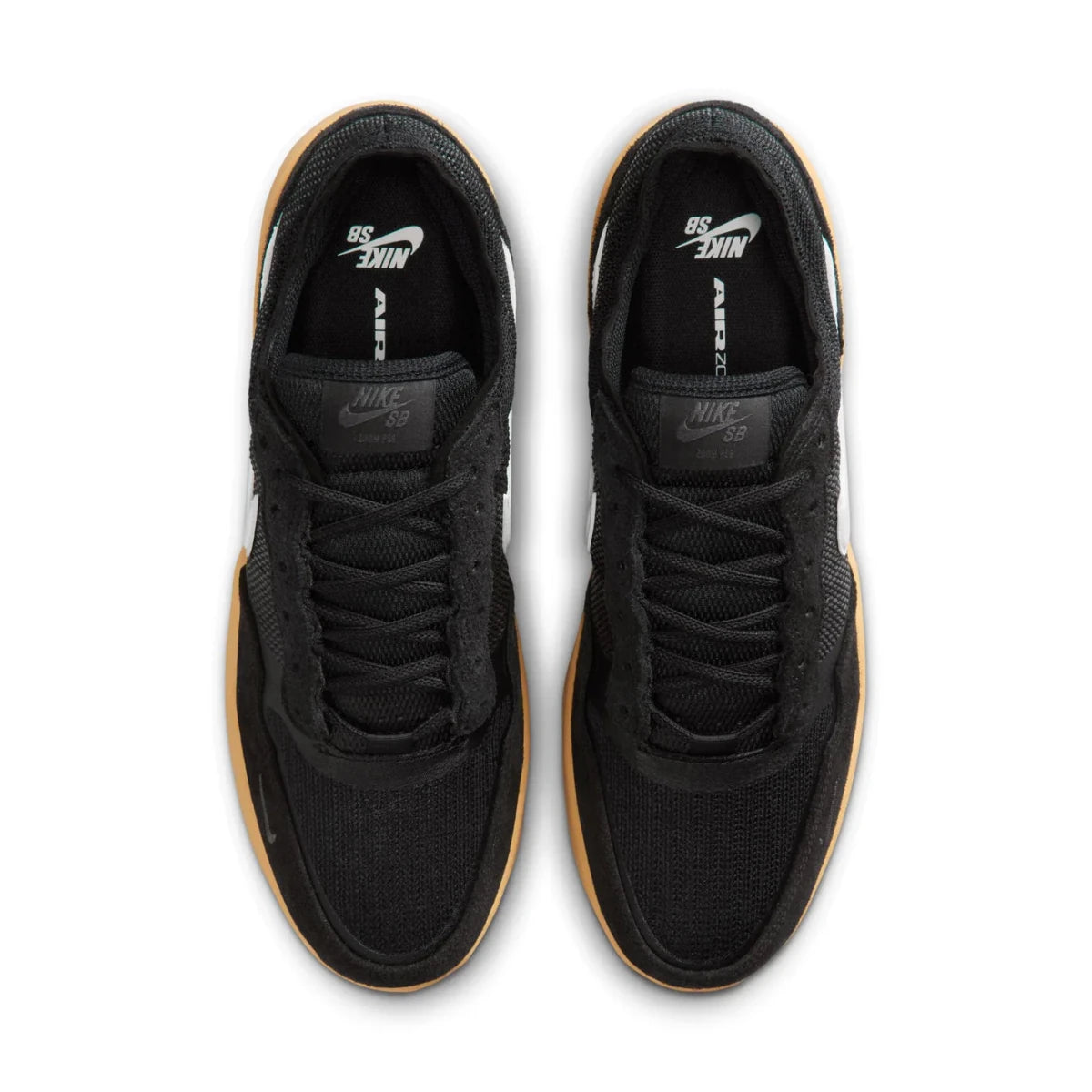 Nike SB PS8 in Black/White-Anthracite-Gum Yellow - Goodnews Skateshop