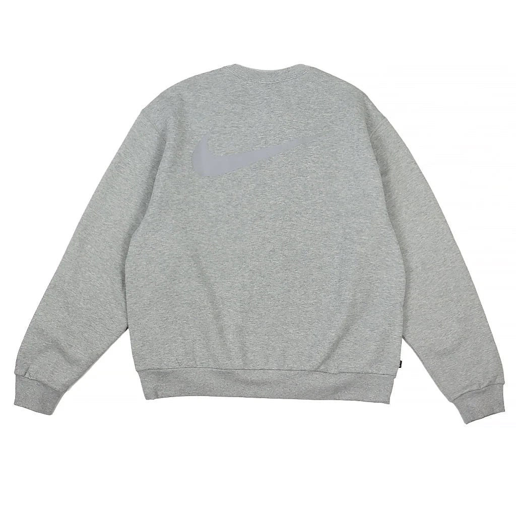 Nike SB X Eric Koston Fleece Skate Crew in Dark Grey Heather - Goodnews Skateshop