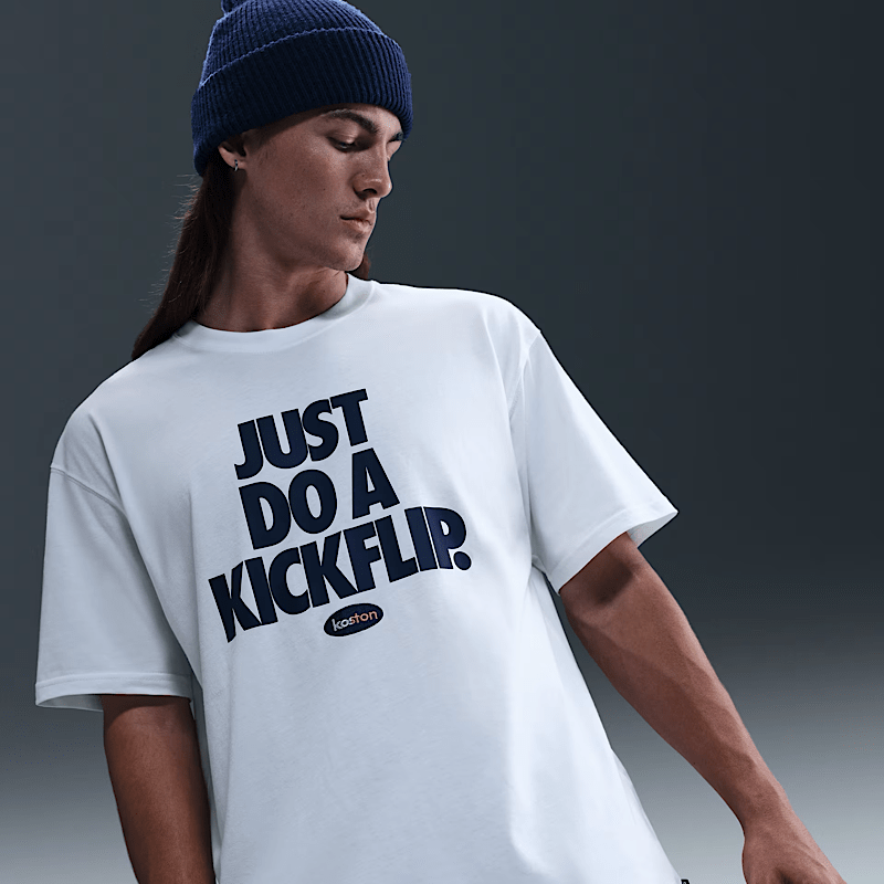 Nike SB X Eric Koston Max90 Skate T-Shirt in White - Goodnews Skateshop