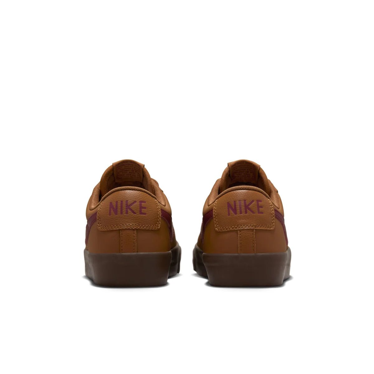 Nike SB Zoom Blazer Low Pro GT in Light British Tan/Dark Team Red - Goodnews Skateshop