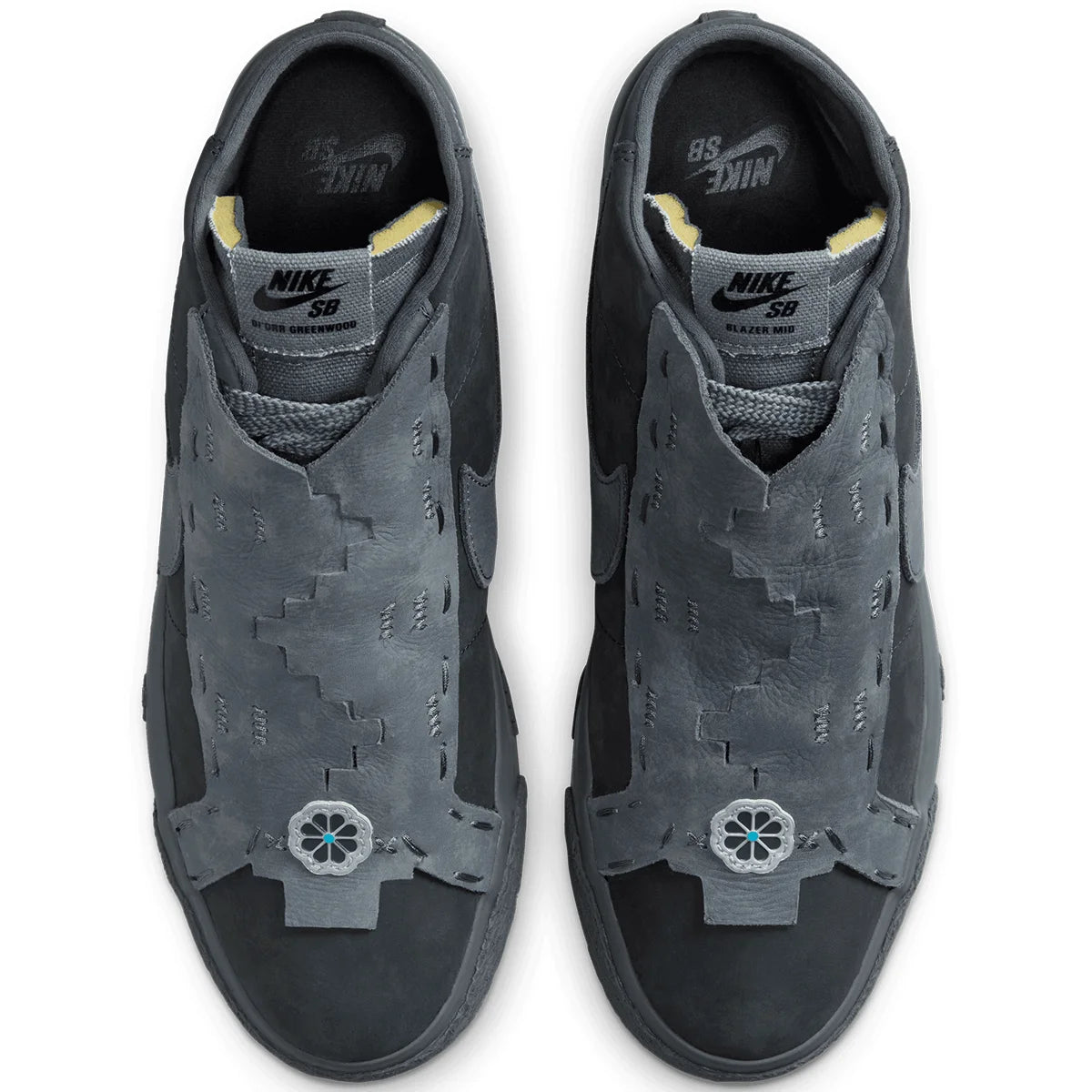 Nike SB Zoom Blazer Mid in Anthracite/DK Smoke Grey - Goodnews Skateshop