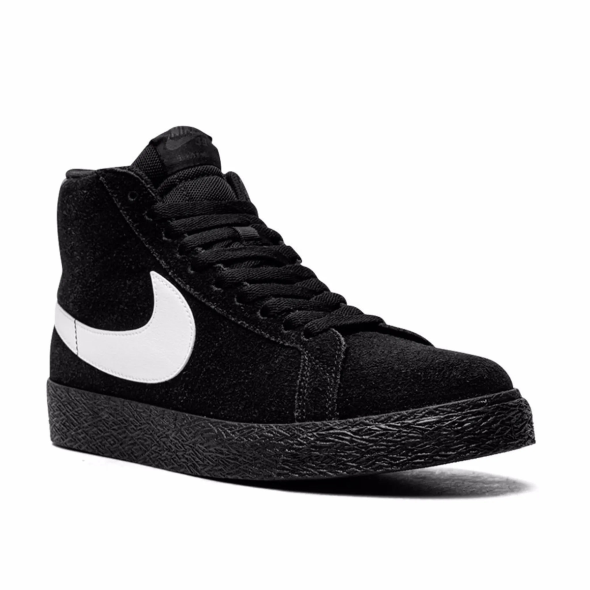 Nike SB Zoom Blazer Mid in Black/White - Black - Black - Goodnews Skateshop