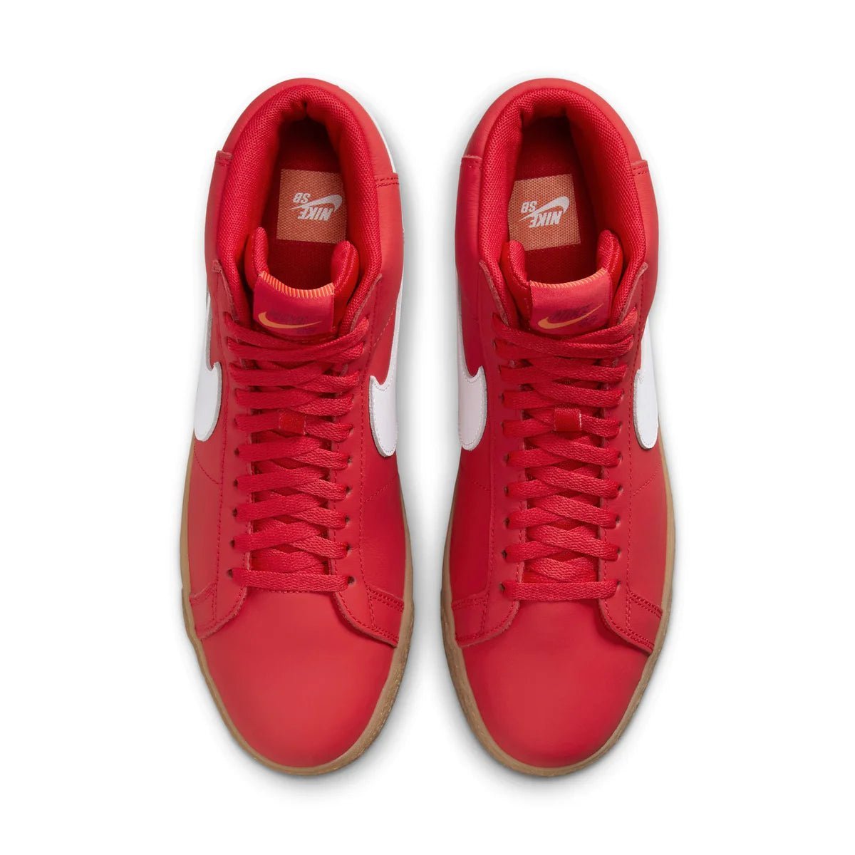 Nike SB Zoom Blazer Mid ISO in University Red/White-White - Goodnews Skateshop