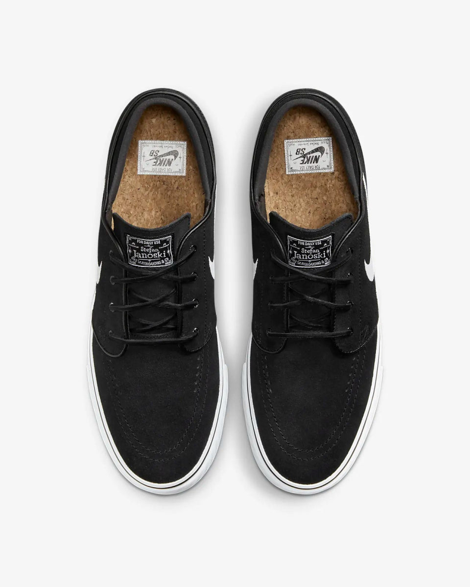 Nike SB Zoom Janoski OG+ in Black/White-Black-White - Goodnews Skateshop