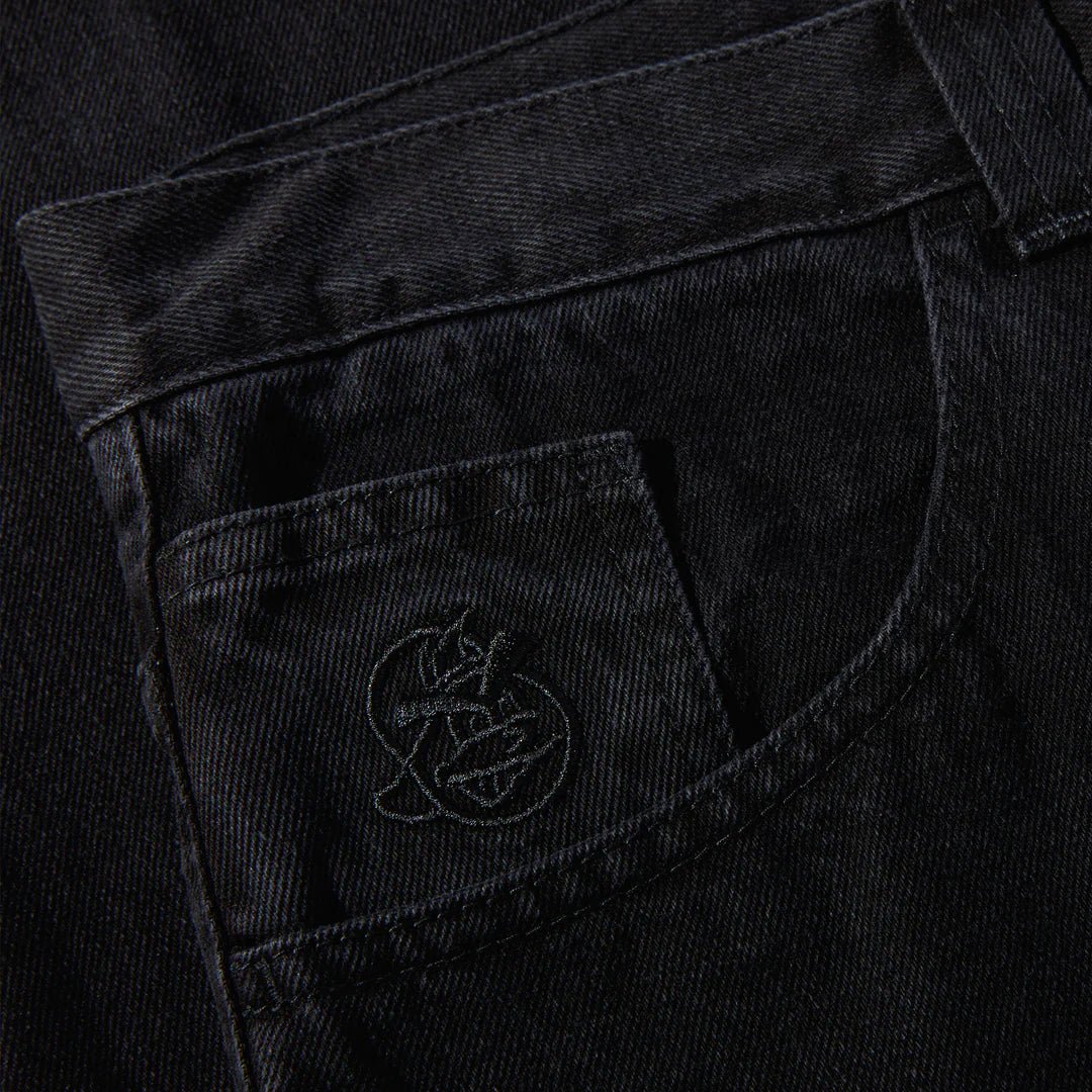 Polar '93! Jeans in Pitch Black - Goodnews Skateshop
