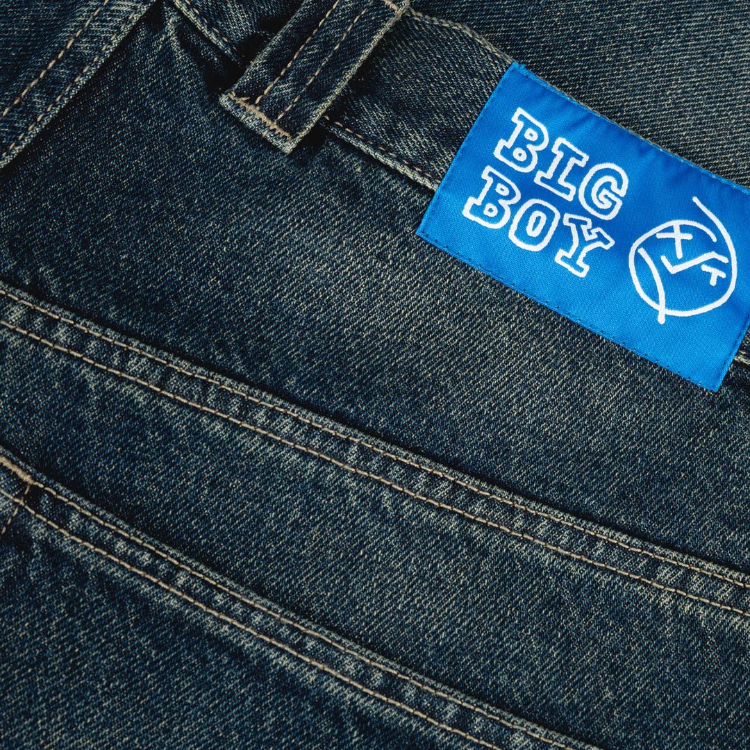Polar Big Boy Jeans in Dirty Blue - Goodnews Skateshop