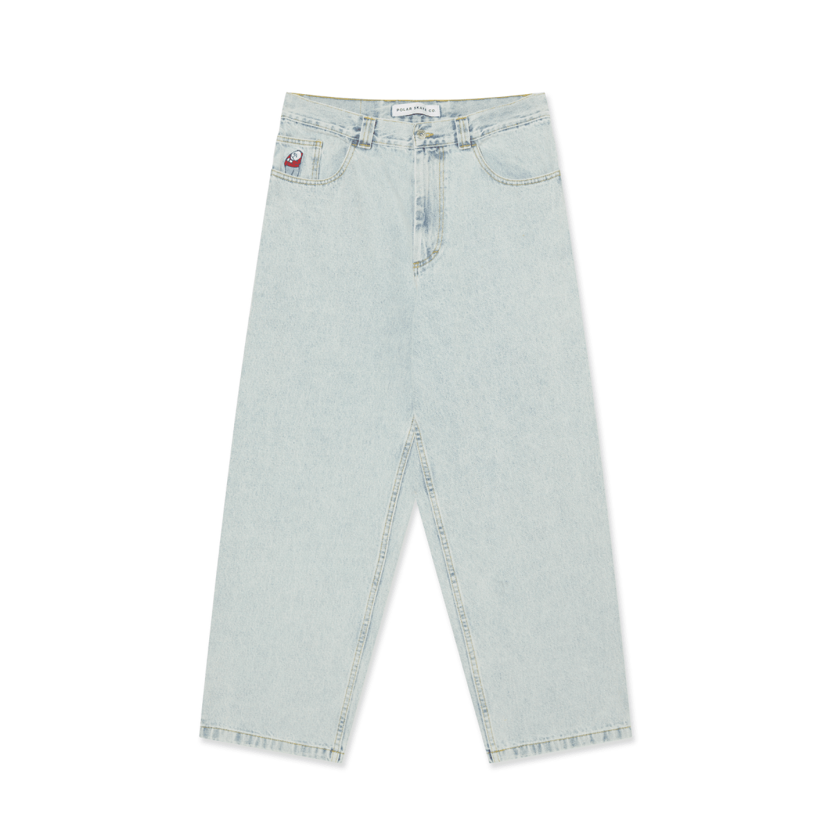 Polar Big Boy Jeans in Light Blue OG - Goodnews Skateshop