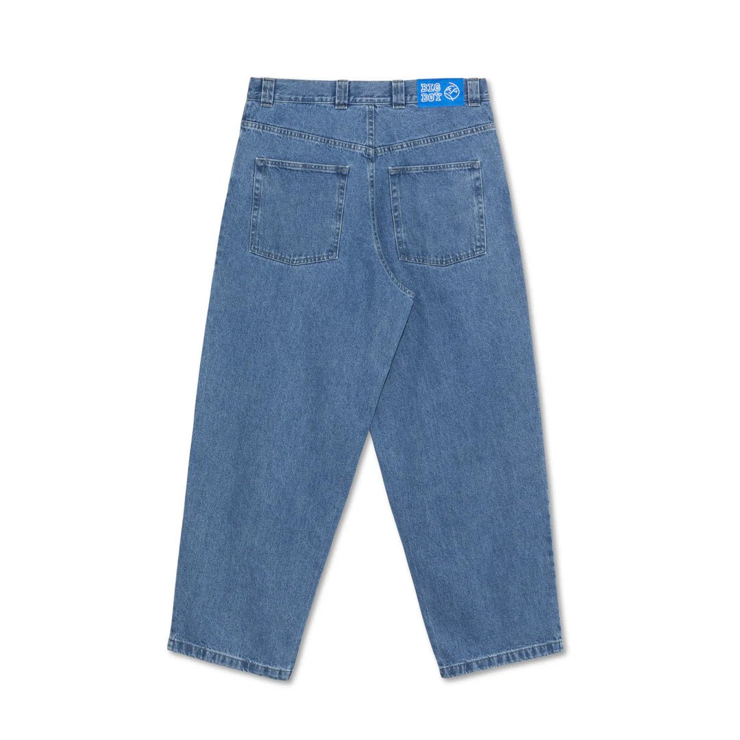 Polar Big Boy Jeans in Mid Blue - Goodnews Skateshop