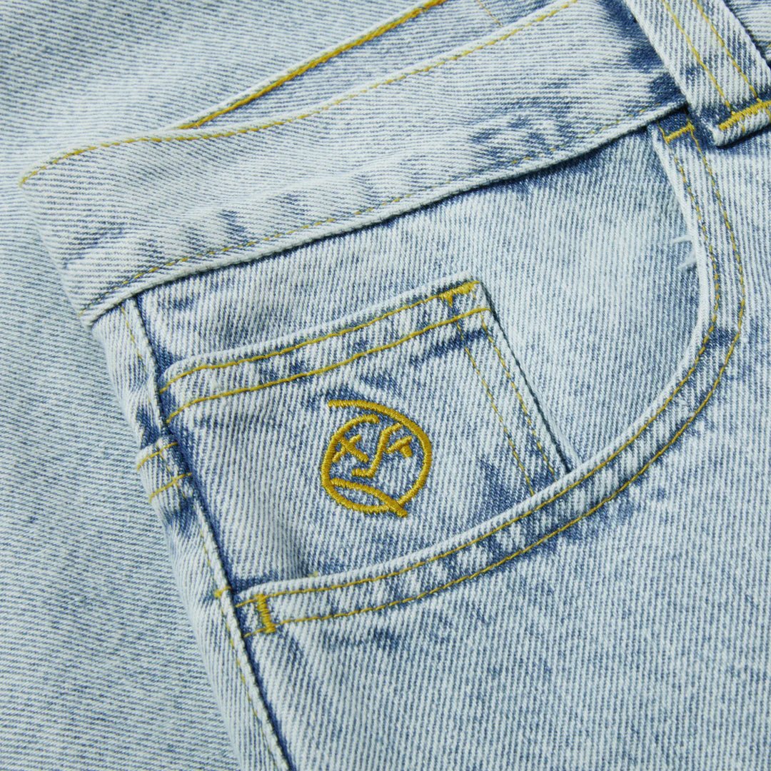 Polar Big Boy Shorts in Light Blue - Goodnews Skateshop