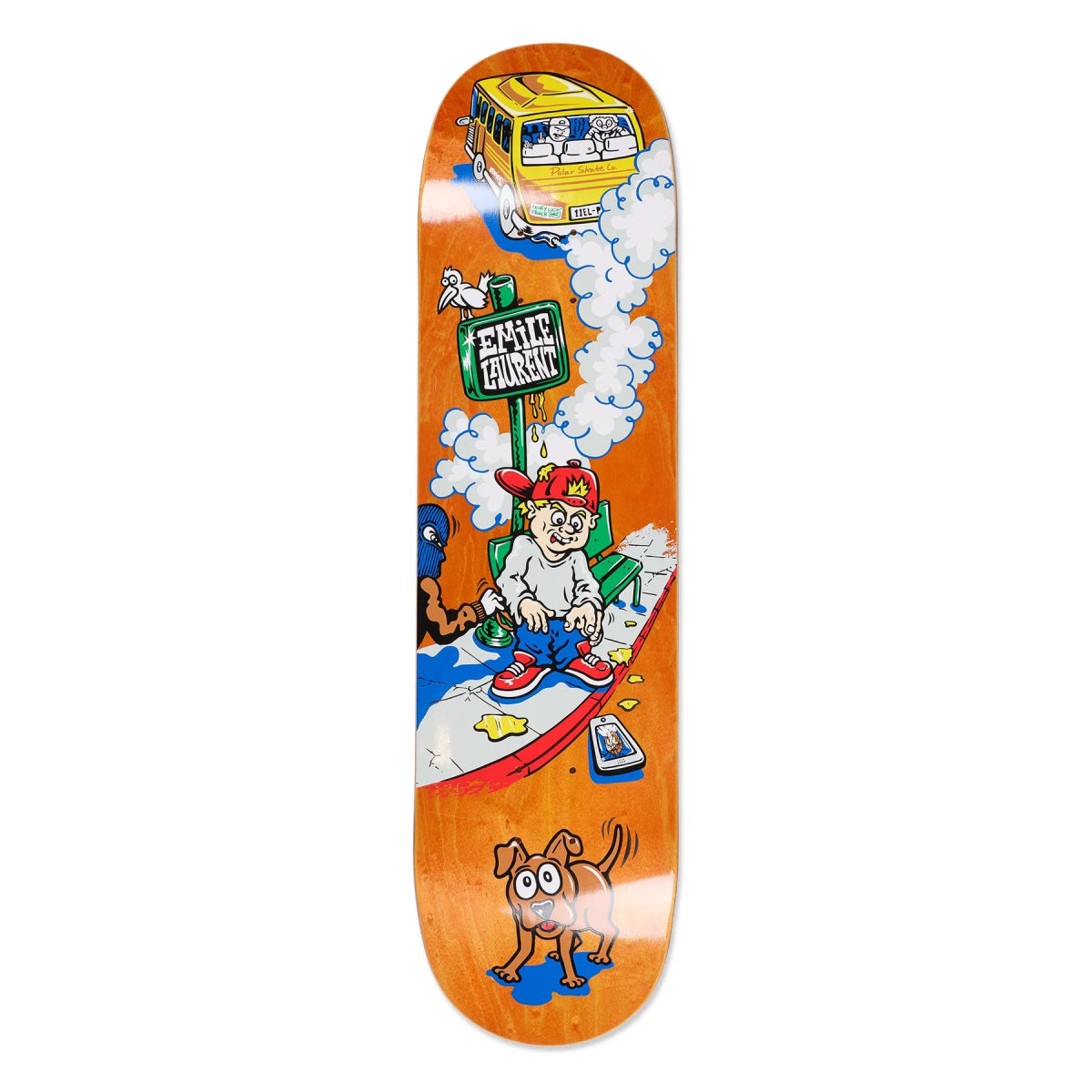 Polar Emile Laurent Bus Stop Deck 8.25 - Goodnews Skateshop