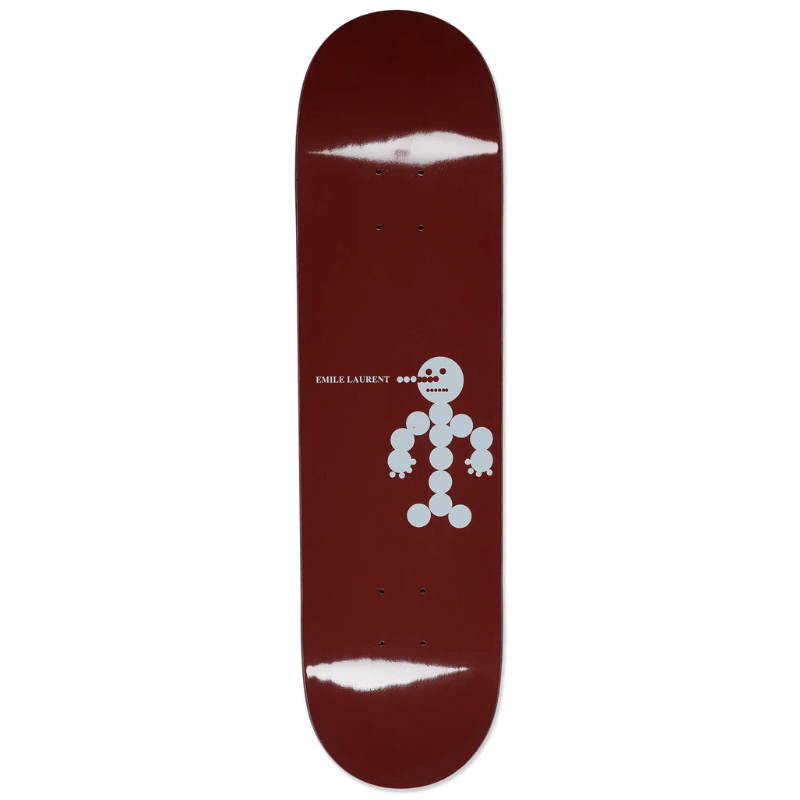 Polar Emile Laurent Snowman Wine Deck 8.25 - Goodnews Skateshop