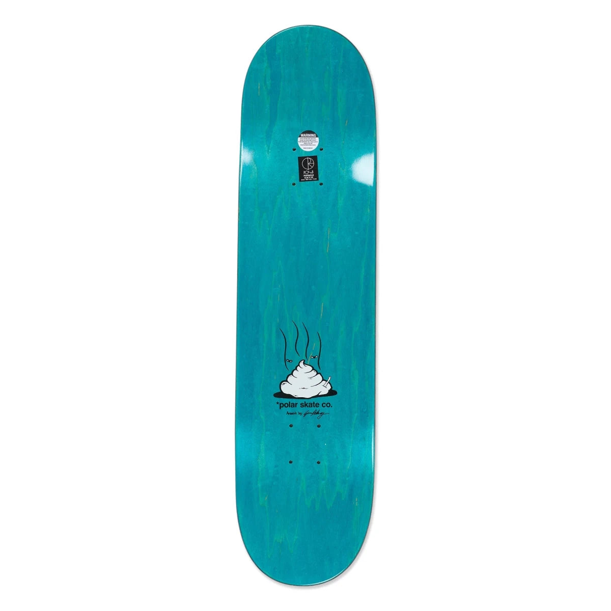 Polar Nick Boserio Useless Wooden Dog Grey Deck 8.625 - Goodnews Skateshop