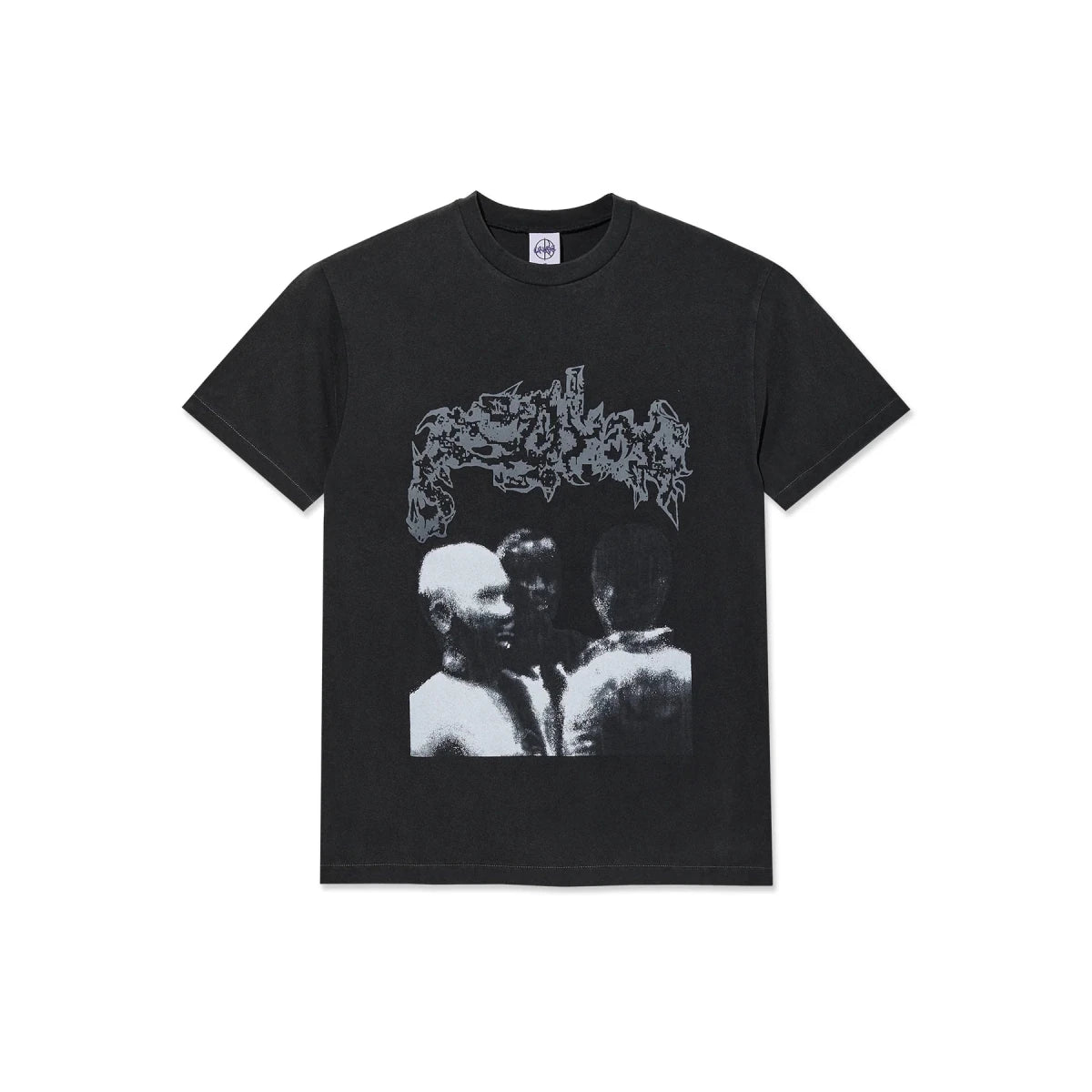 Polar Overhead Band T-Shirt in Silver Black - Goodnews Skateshop