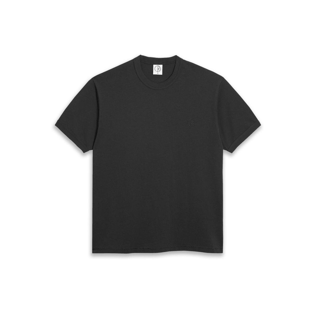 Polar Ringer T-Shirt in Dirty Black - Goodnews Skateshop