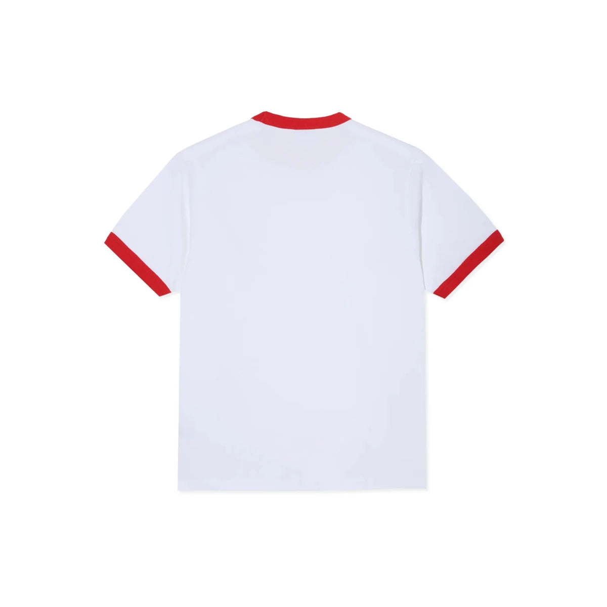 Polar Ringer T-Shirt in White/Red - Goodnews Skateshop