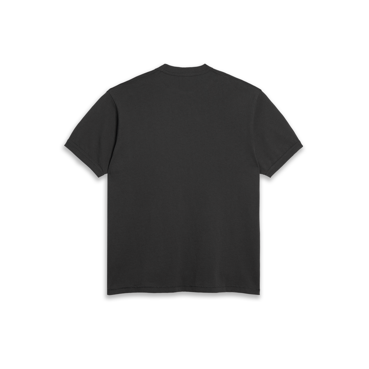 Polar Ringer T-Shirt in Dirty Black