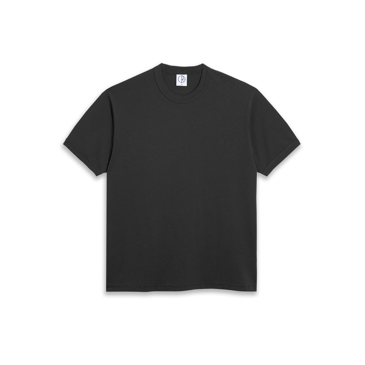 Polar Ringer T-Shirt in Dirty Black