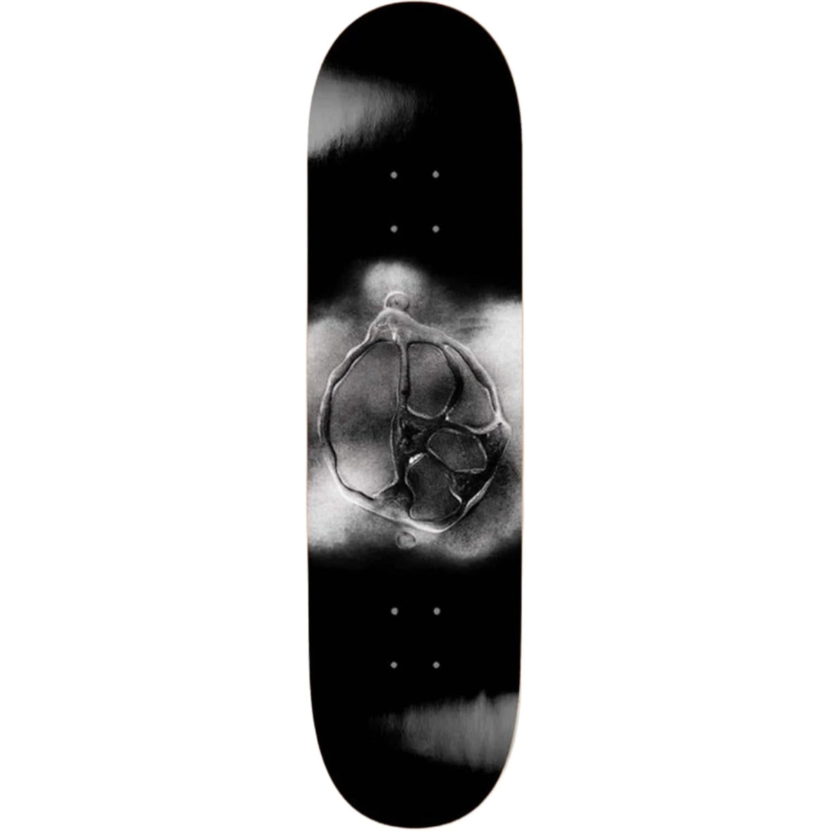 Polar Team Stroke Logo Black Deck 8.25 - Goodnews Skateshop