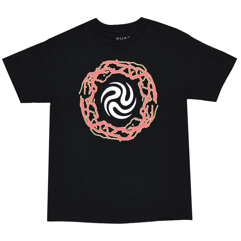 Quasi Drop - Out T-Shirt in Black - Goodnews Skateshop