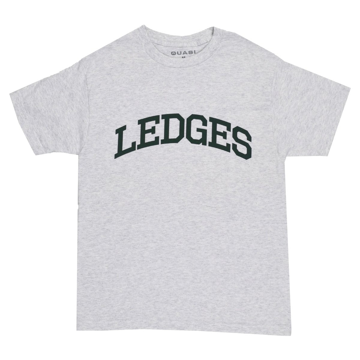 Quasi Ledges T-Shirt in Ash - Goodnews Skateshop