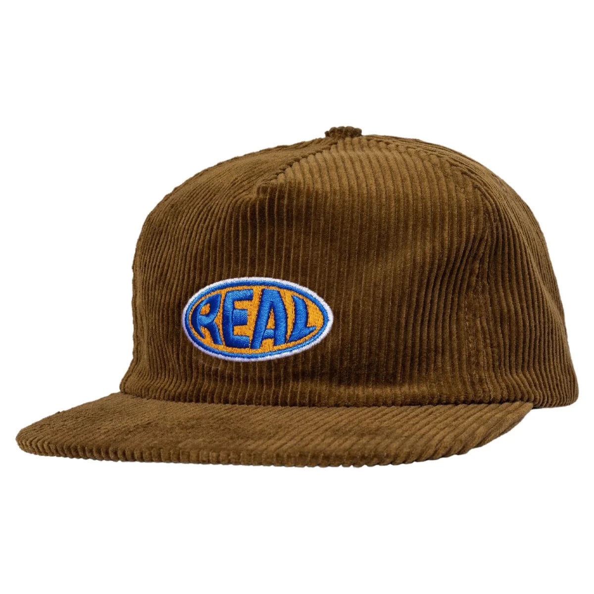 Real Bubble Oval Snapback Hat in Brown - Goodnews Skateshop