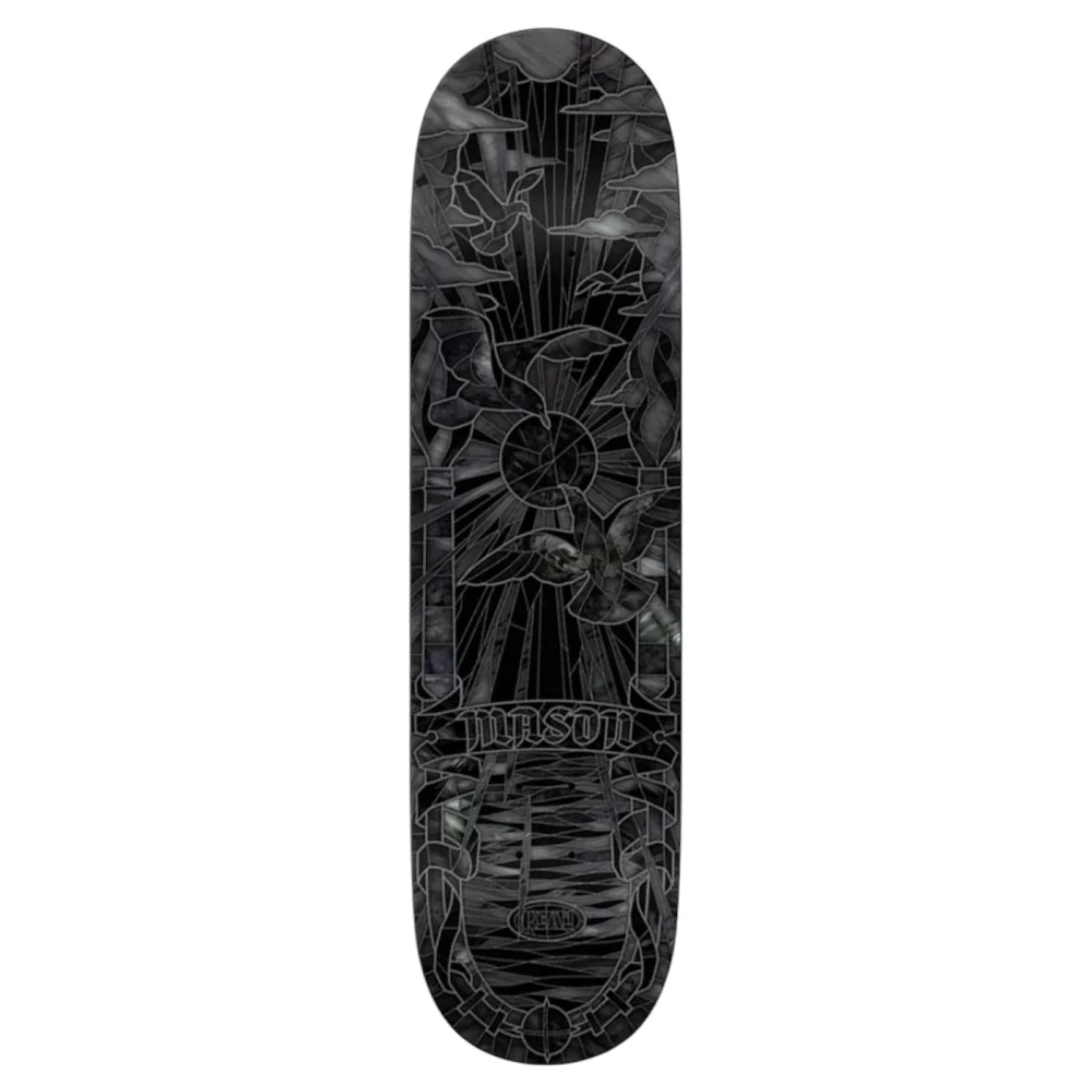 Real Mason Black Sunday Holographic Cathedral Deck 8.25 - Goodnews Skateshop