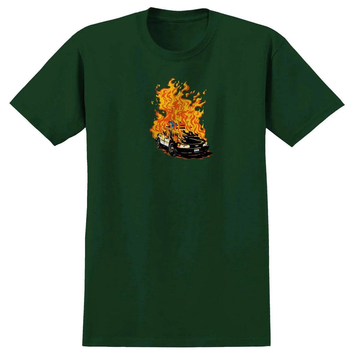 Real Pig Roast T-Shirt in Forest - Goodnews Skateshop