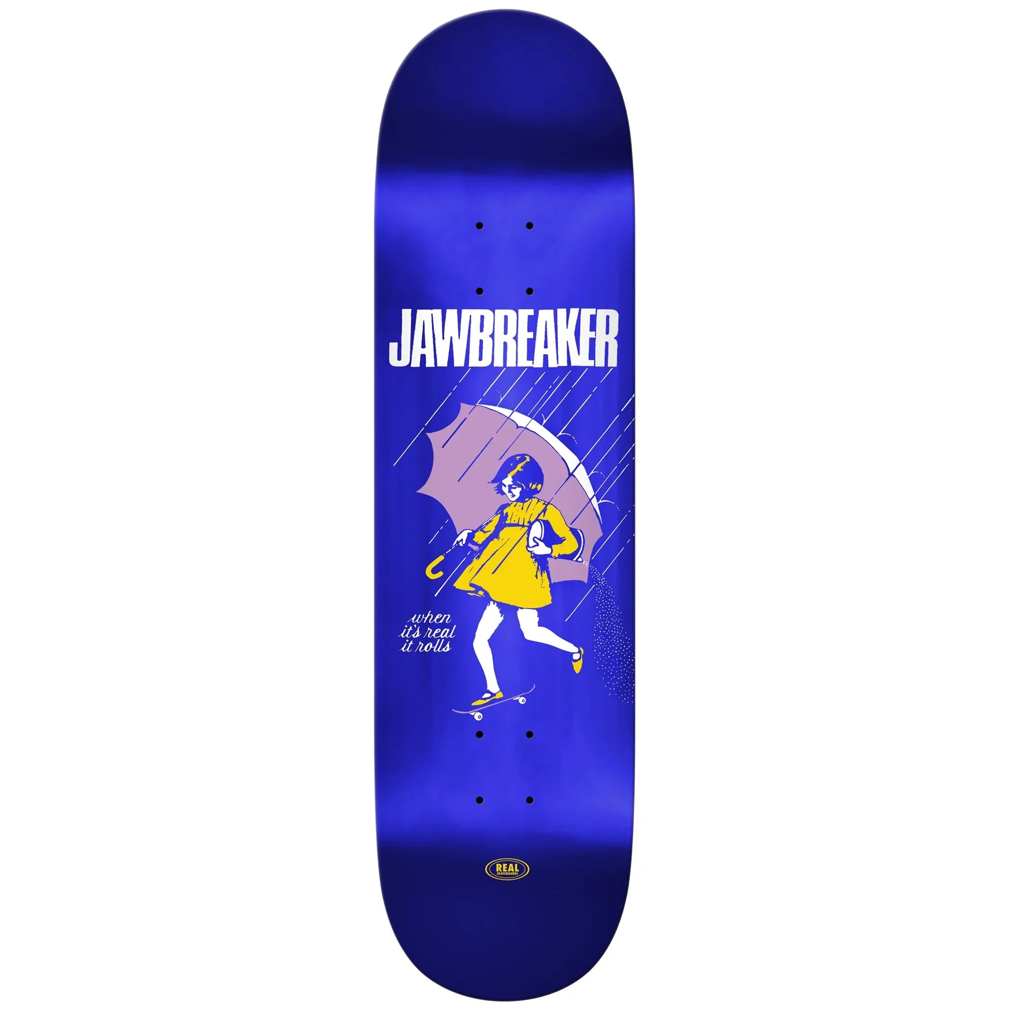 Real Team Jawbreaker Blue Foil Deck 8.38