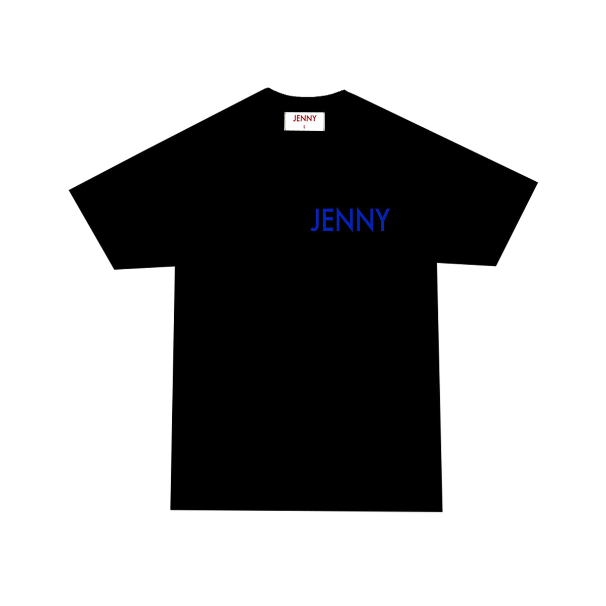 Jenny Classic Snek T-Shirt in Black Blue