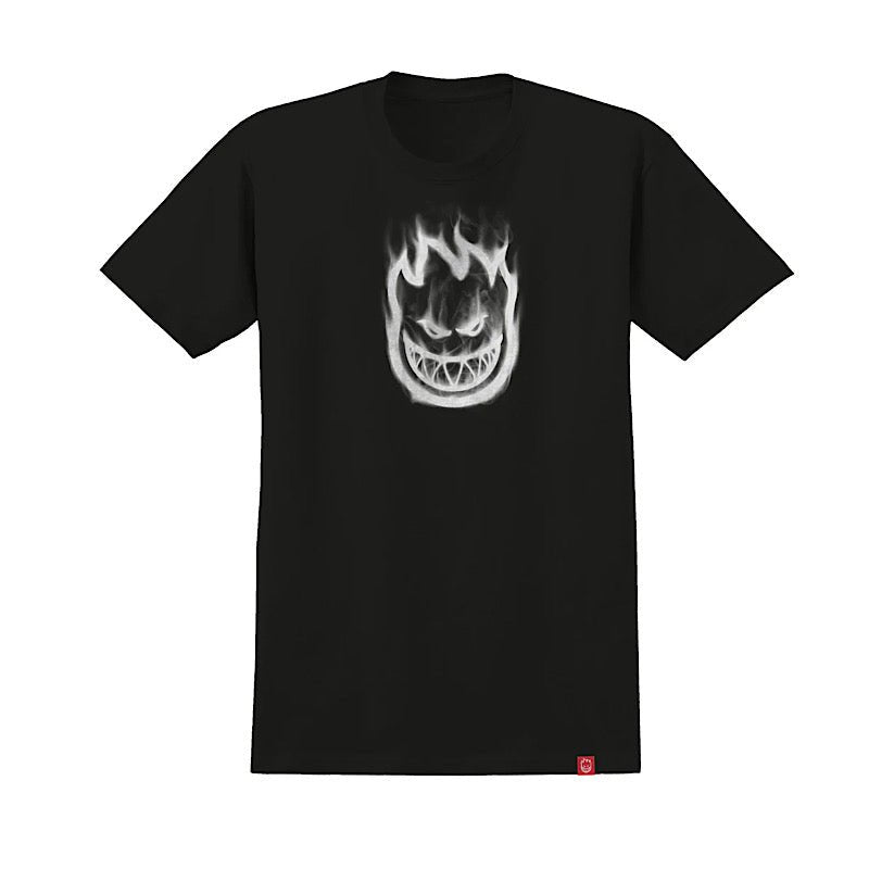 Spitfire Bighead Smoke T-Shirt in Black - Goodnews Skateshop
