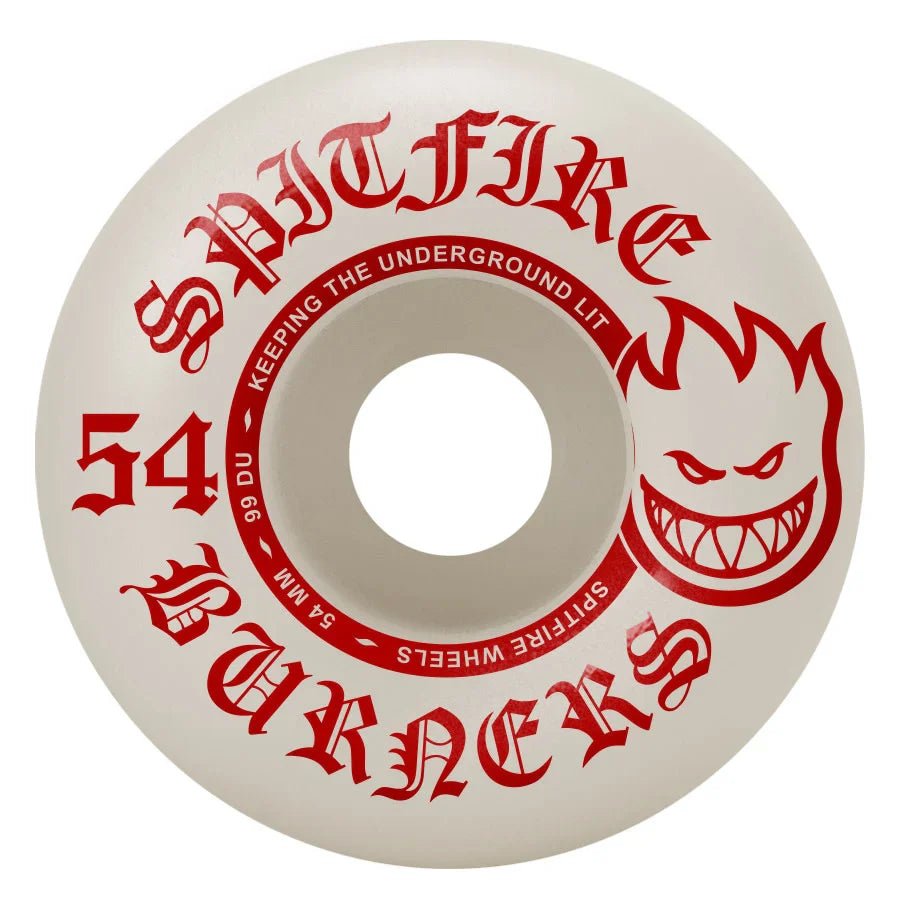 Spitfire Burners Wheels 99d 54mm - Goodnews Skateshop