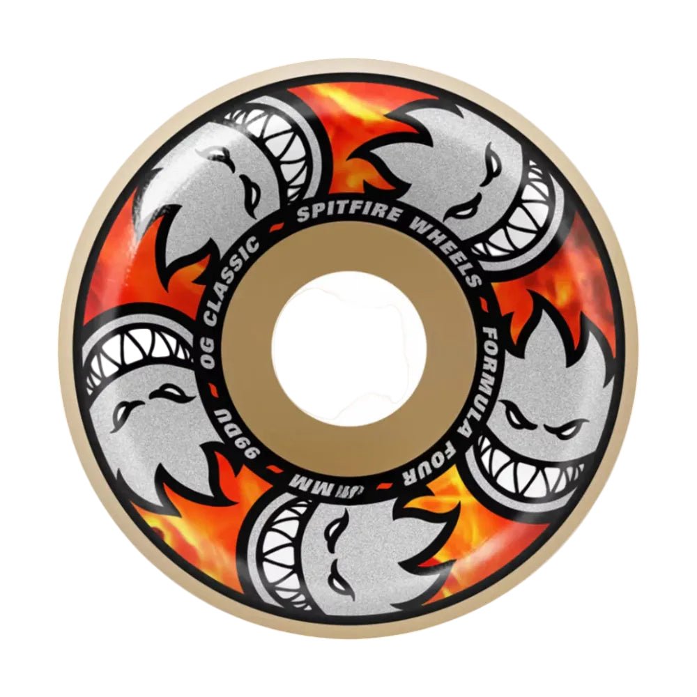 Spitfire F4 Team Multiball OG Classic Wheels 99D 56mm - Goodnews Skateshop