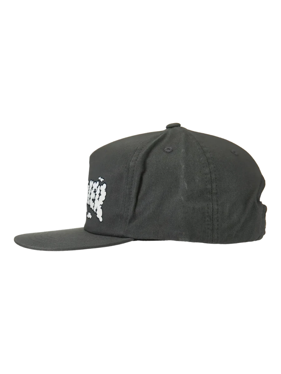 Thrasher Clouds By Spanky Snapback Hat in Charcoal - Goodnews Skateshop