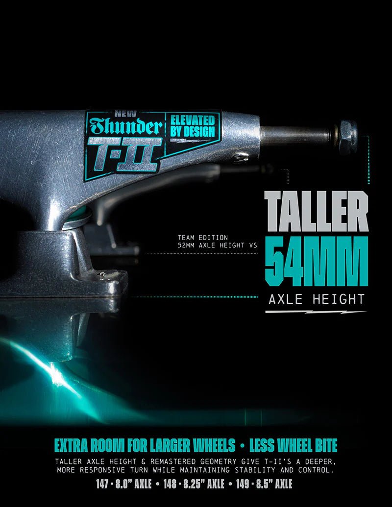 Thunder T - II Polished Trucks - 149 - Goodnews Skateshop