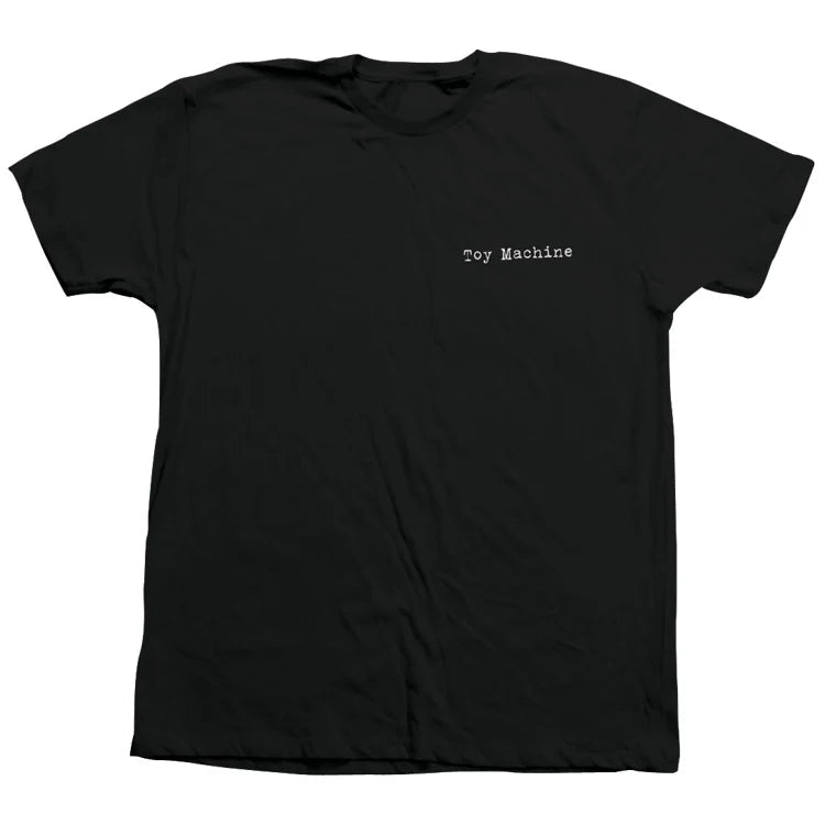 Toy Machine Charred Cross T-Shirt in Black - Goodnews Skateshop