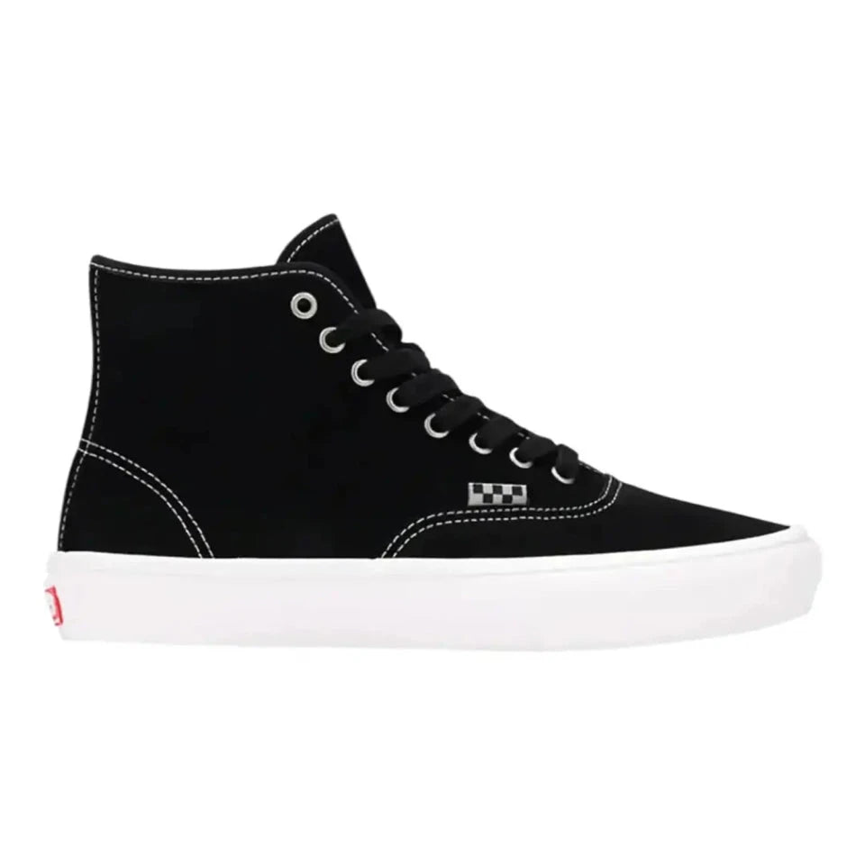Vans Skate Authentic High in Black Suede - Goodnews Skateshop
