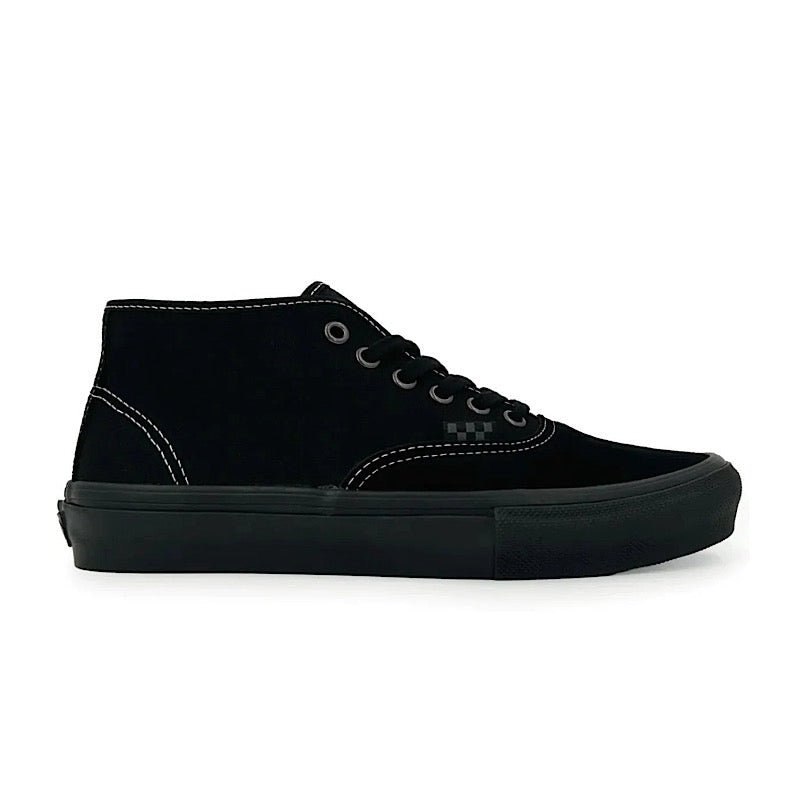 Vans Skate Authentic Mid in Blackout - Goodnews Skateshop