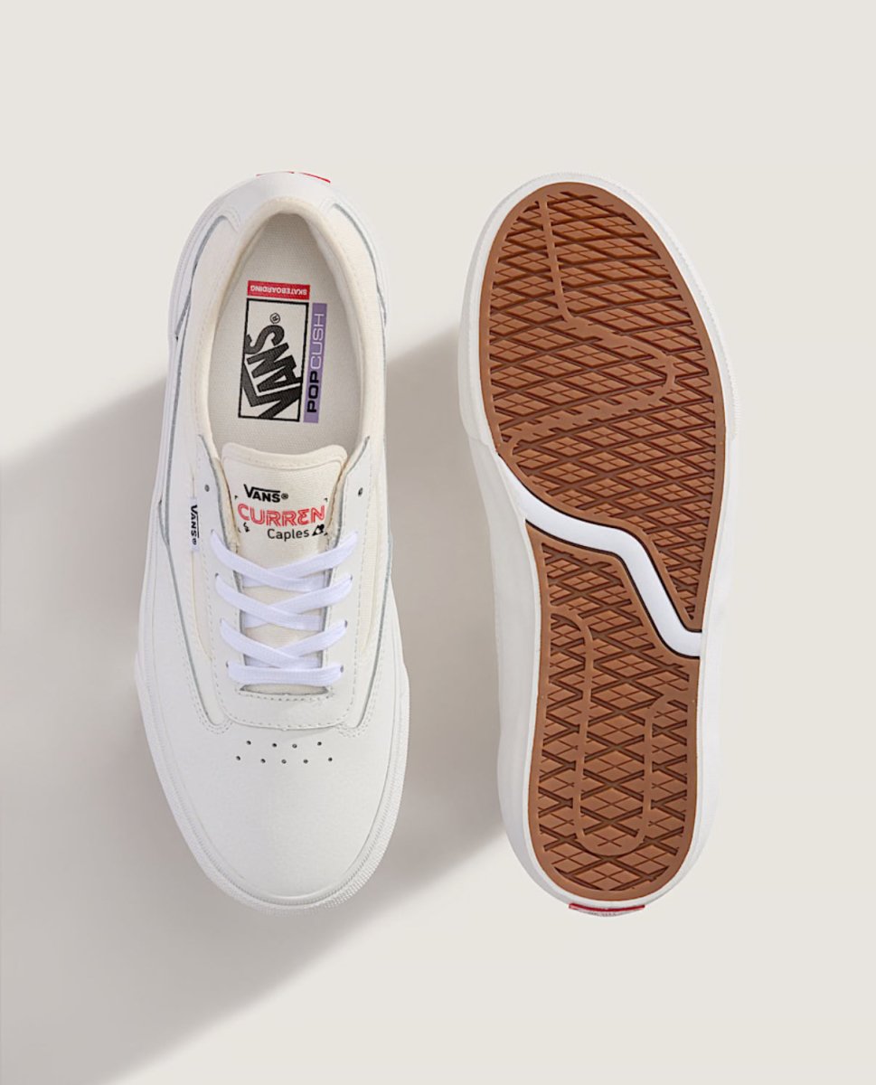 Vans Skate Curren Caples in Blanc De Blanc - Goodnews Skateshop