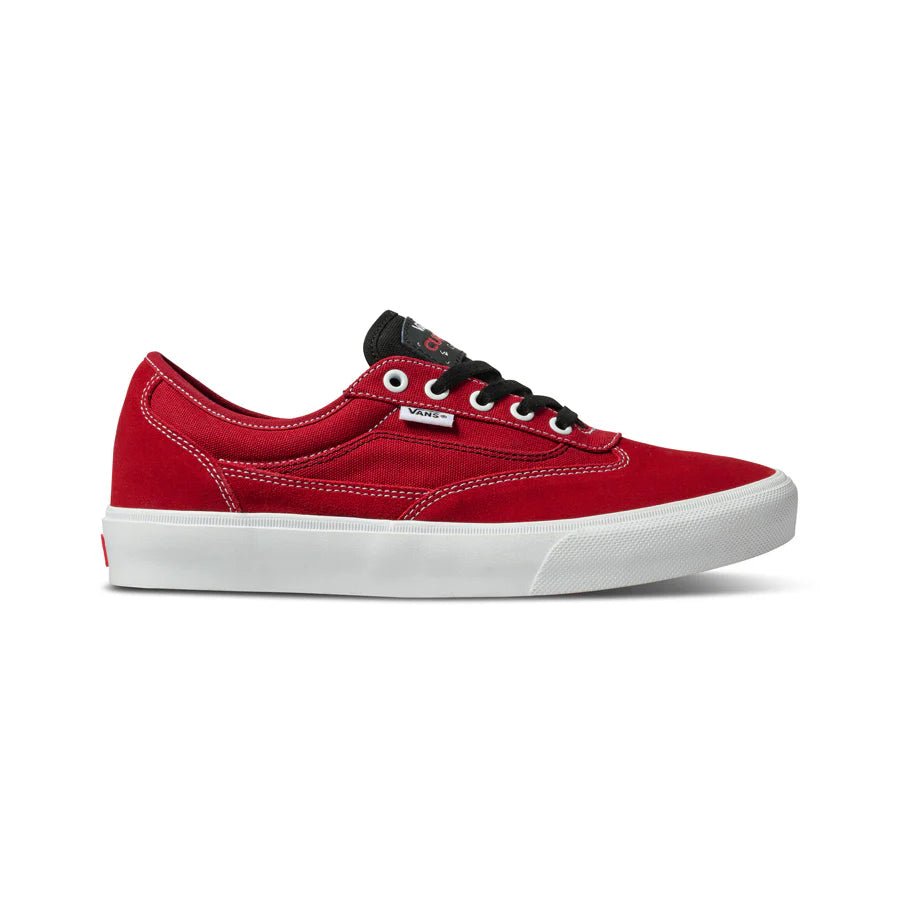 Vans Skate Curren Caples in Red/White - Goodnews Skateshop