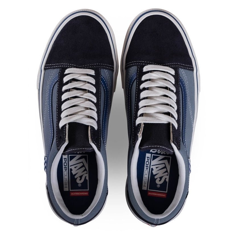 Vans Skate Elijah Berle Old Skool in Vintage Blue - Goodnews Skateshop