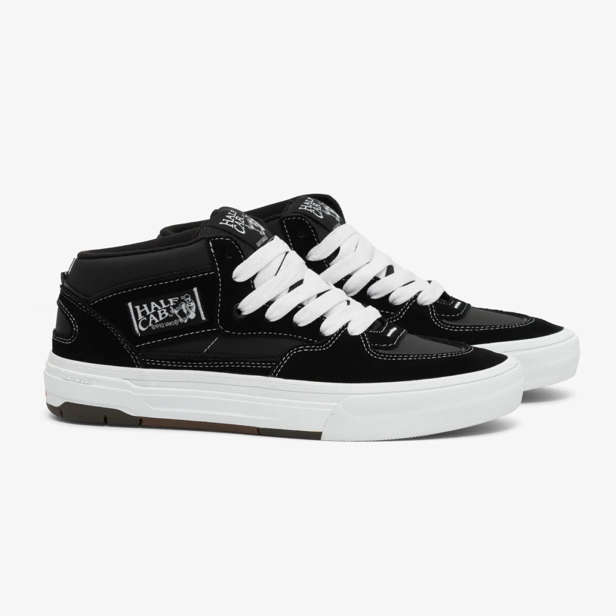 Vans Skate Half Cab Wafflecup in Black/White - Goodnews Skateshop