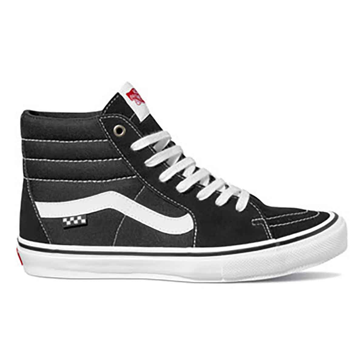 Vans Skate Sk8 - Hi in Black/White - Goodnews Skateshop