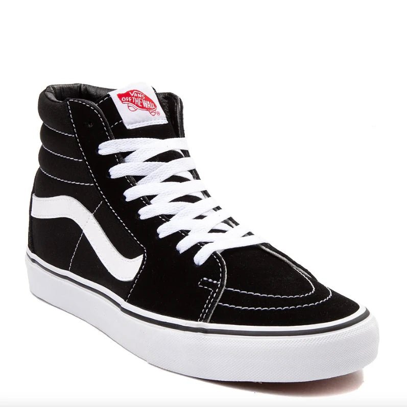 Vans Skate Sk8 - Hi in Black/White - Goodnews Skateshop