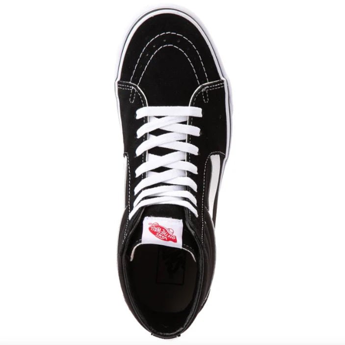 Vans Skate Sk8 - Hi in Black/White - Goodnews Skateshop