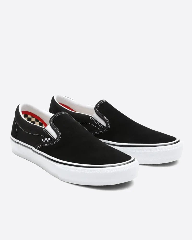 Vans Skate Slip - On in Black/White - Goodnews Skateshop