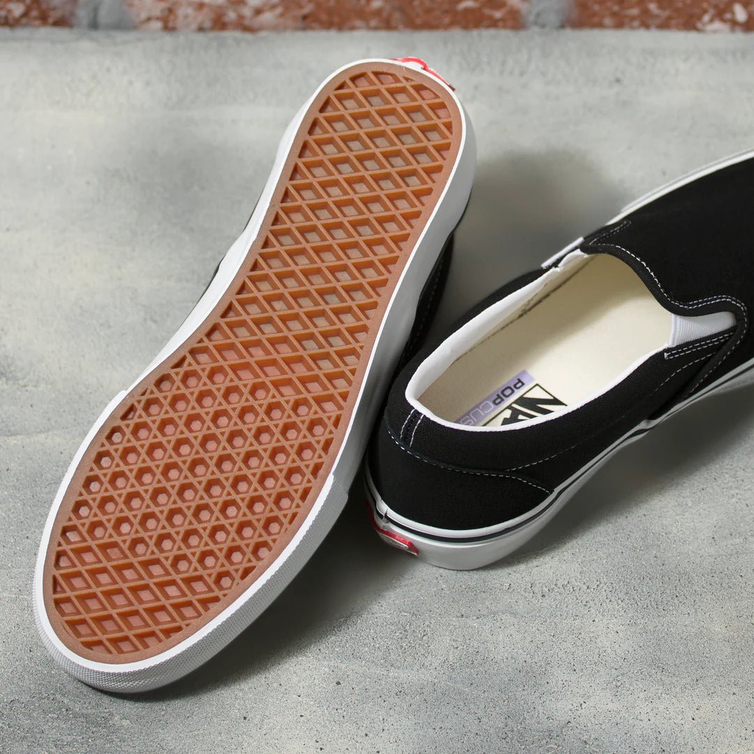 Vans Skate Slip - On in Black/White - Goodnews Skateshop