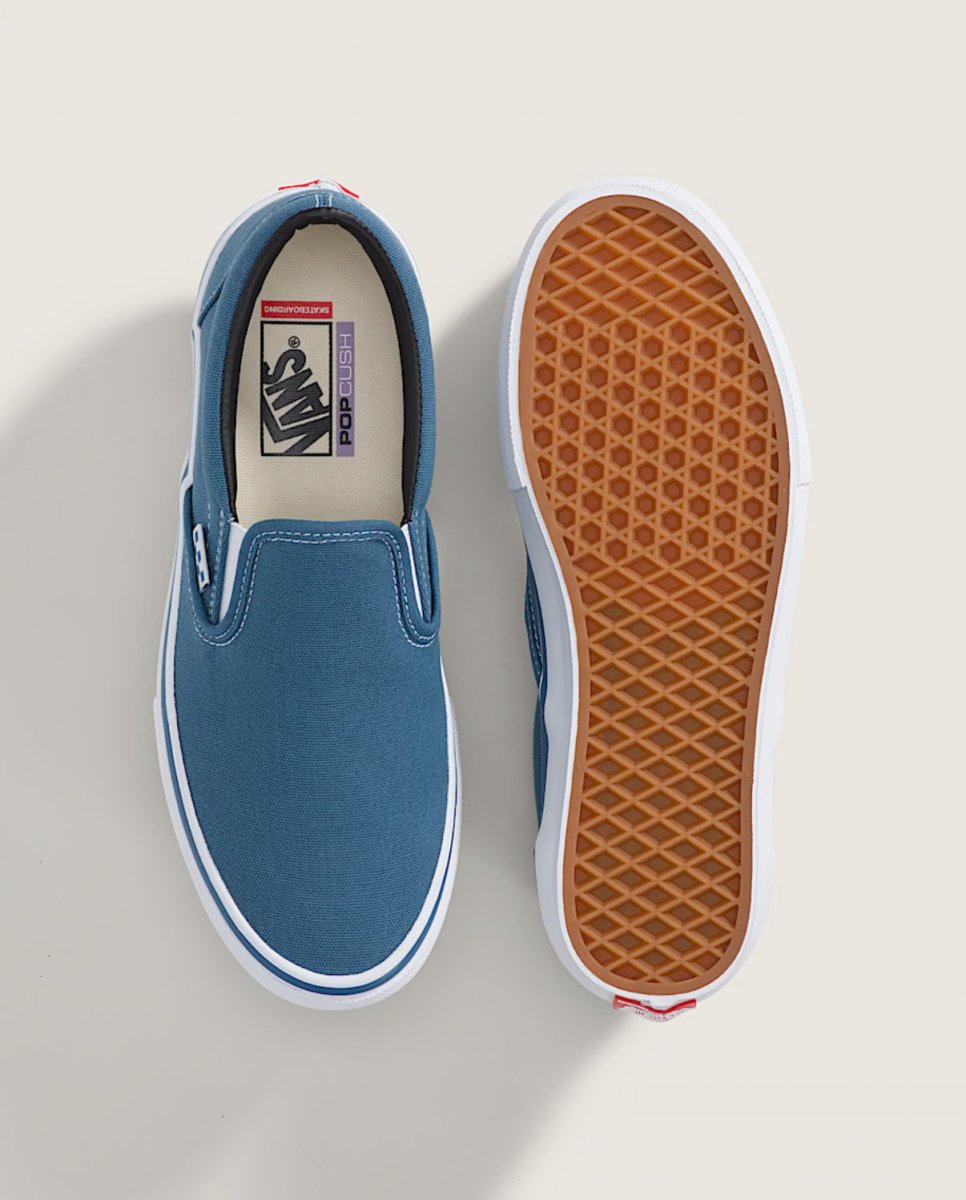 Vans Skate Slip - On in Navy - Goodnews Skateshop