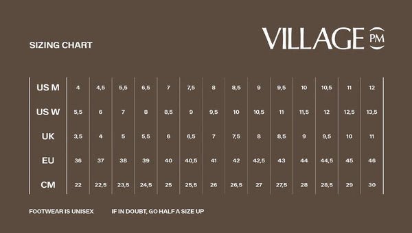 Village PM 1:30PM in Black/Whisper White - Goodnews Skateshop