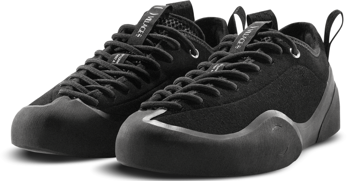Village PM 1PM in Black/Natural Black - Goodnews Skateshop