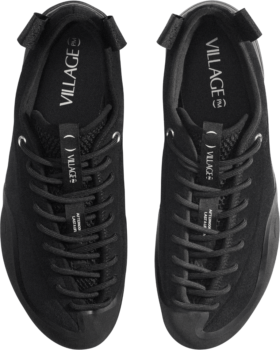 Village PM 1PM in Black/Natural Black - Goodnews Skateshop